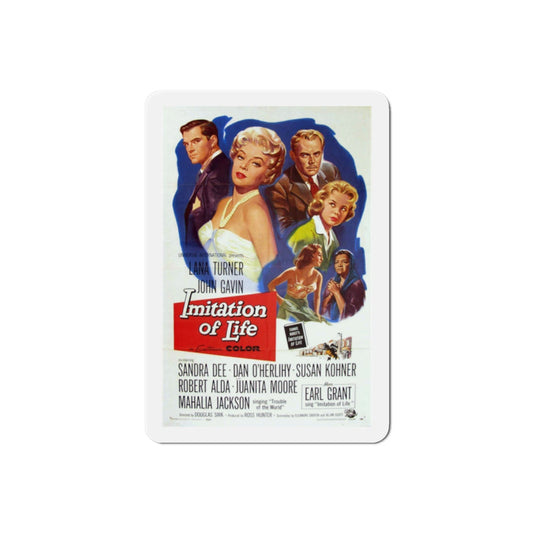 Imitation of Life 1959 Movie Poster Die-Cut Magnet-2 Inch-The Sticker Space