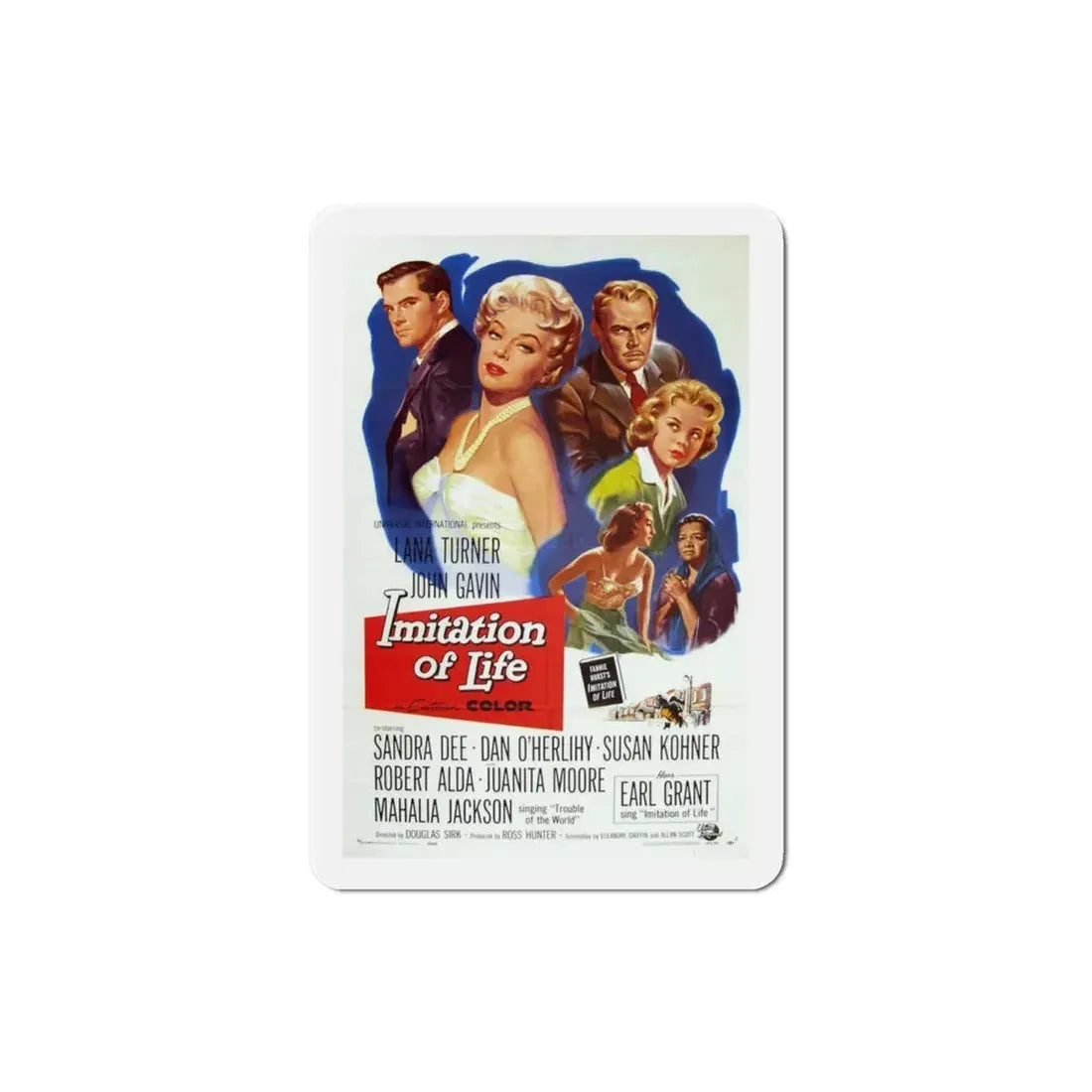 Imitation of Life 1959 Movie Poster Refrigerator Magnet - The Sticker Space