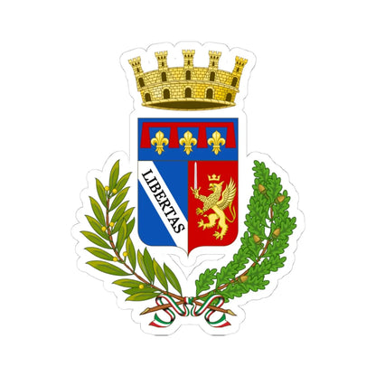 Imola-Stemma (Italy) (Coat of Arms) STICKER Vinyl Kiss-Cut Decal 4 Inch White - The Sticker Space