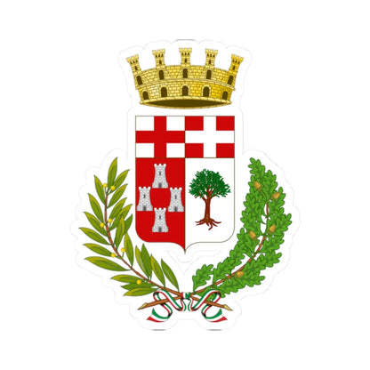 Imperia-Stemma (Italy) (Coat of Arms) STICKER Vinyl Kiss-Cut Decal 2 Inch White - The Sticker Space