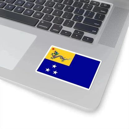 Imperial Chinese Navy Admirals Flag 1909-1911 (China) STICKER Vinyl Kiss-Cut Decal - The Sticker Space