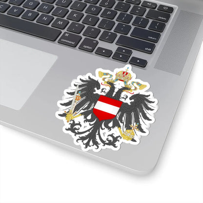 Imperial Coat of Arms of Austria (Austria) (Coat of Arms) STICKER Vinyl Kiss-Cut Decal - The Sticker Space