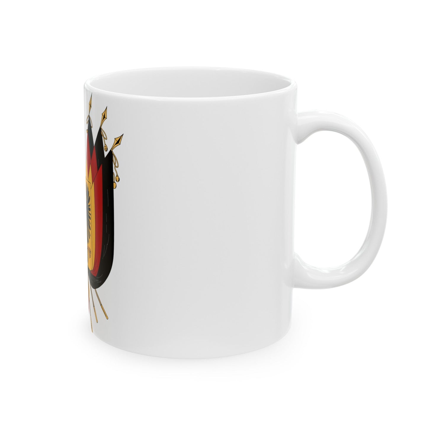 Imperial Coat of arms of Germany (1848) - White Coffee Mug-The Sticker Space