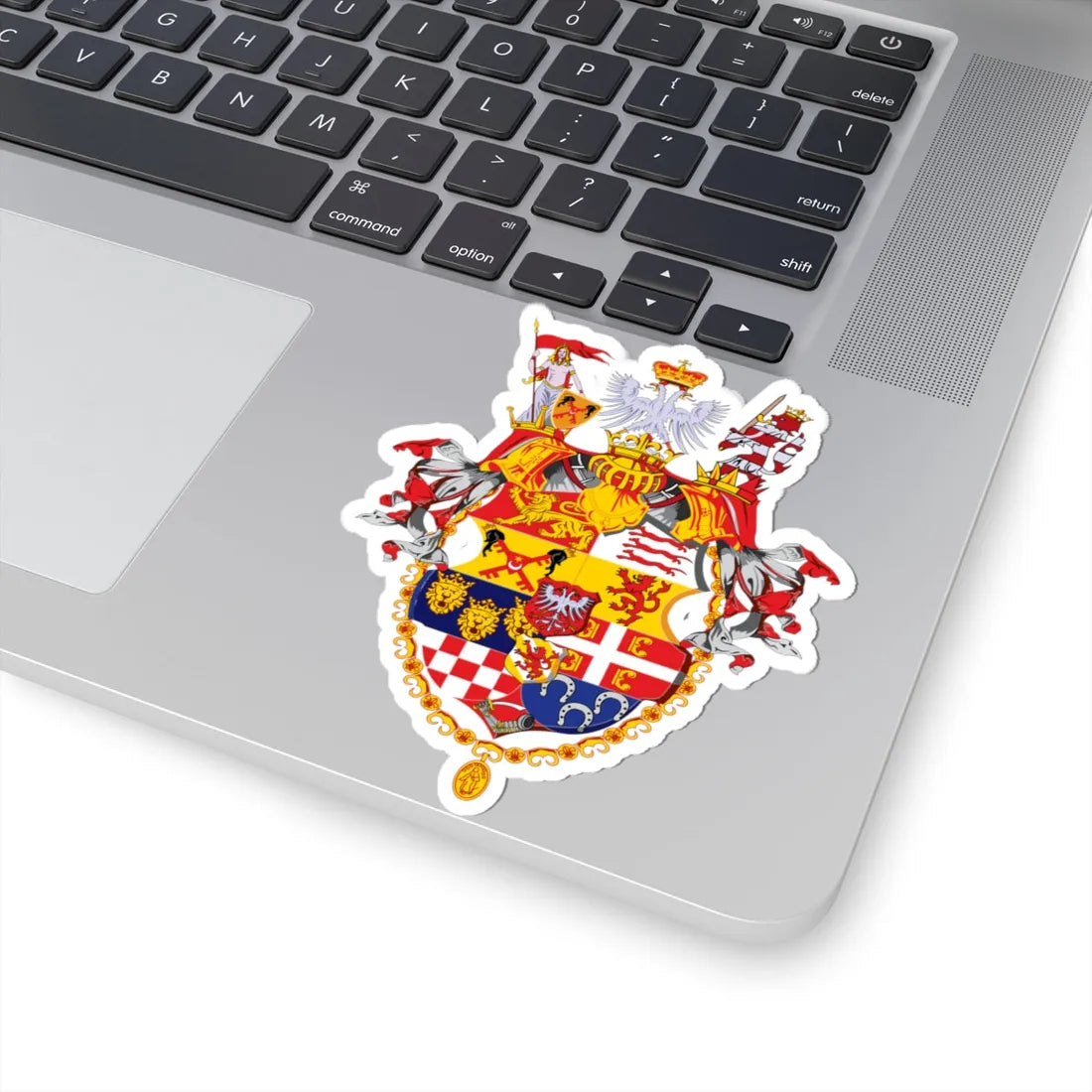 Imperial Coat of arms of Serbia 1346-1371 (Serbia) (Coat of Arms) STICKER Vinyl Kiss-Cut Decal - The Sticker Space