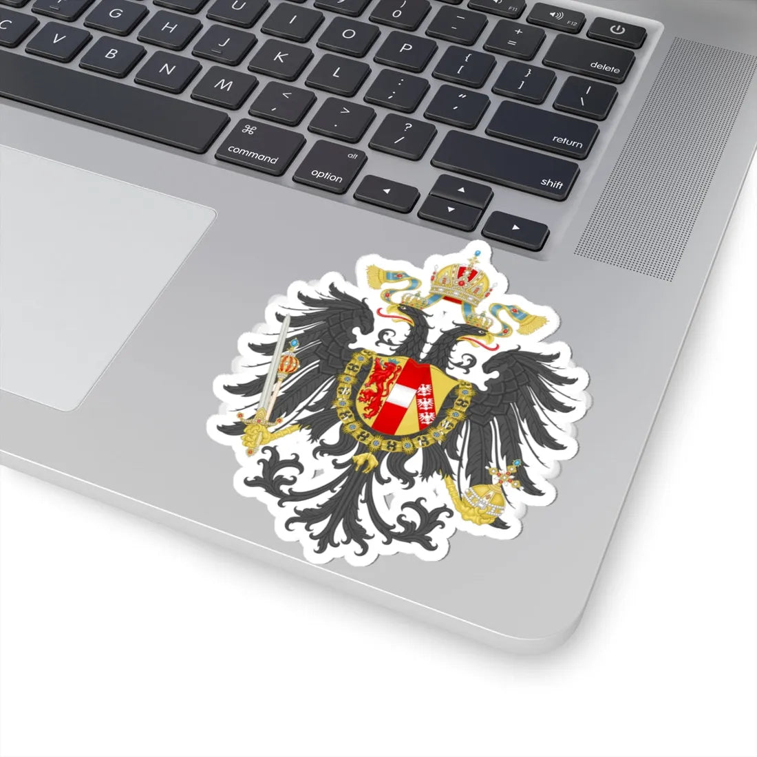 Imperial Coat of Arms of the Empire of Austria 1815 (Austria) (Coat of Arms) STICKER Vinyl Kiss-Cut Decal - The Sticker Space