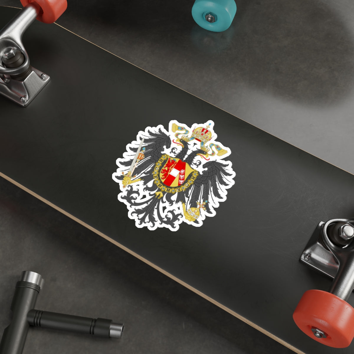 Imperial Coat of Arms of the Empire of Austria (1815) STICKER Vinyl Die-Cut Decal-The Sticker Space