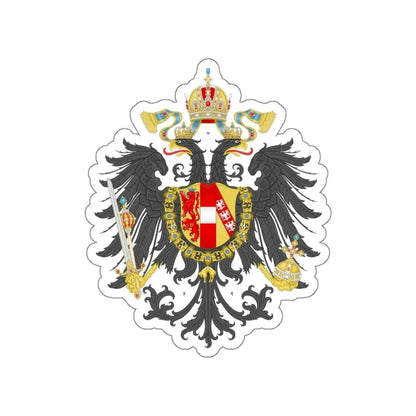 Imperial Coat of Arms of the Empire of Austria (1815) STICKER Vinyl Die-Cut Decal - The Sticker Space