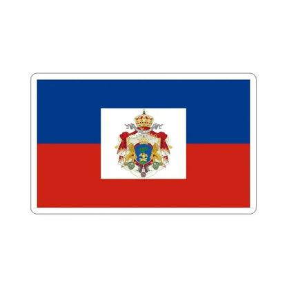 Imperial Flag of Haiti (1849-1859) STICKER Vinyl Die-Cut Decal 3 Inch - The Sticker Space