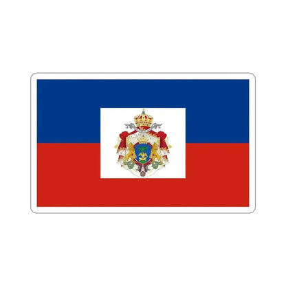 Imperial Flag of Haiti (1849-1859) STICKER Vinyl Die-Cut Decal 4 Inch - The Sticker Space