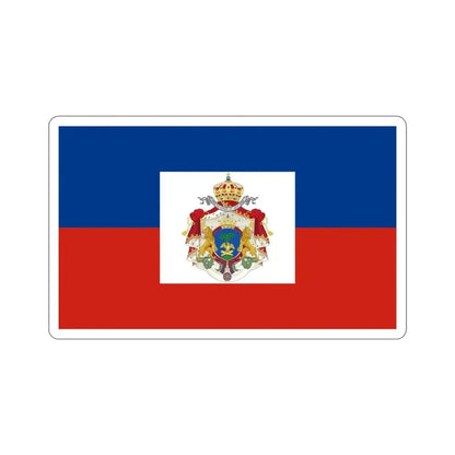 Imperial Flag of Haiti (1849-1859) STICKER Vinyl Die-Cut Decal 4 Inch - The Sticker Space