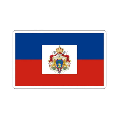 Imperial Flag of Haiti (1849-1859) STICKER Vinyl Die-Cut Decal 5 Inch - The Sticker Space