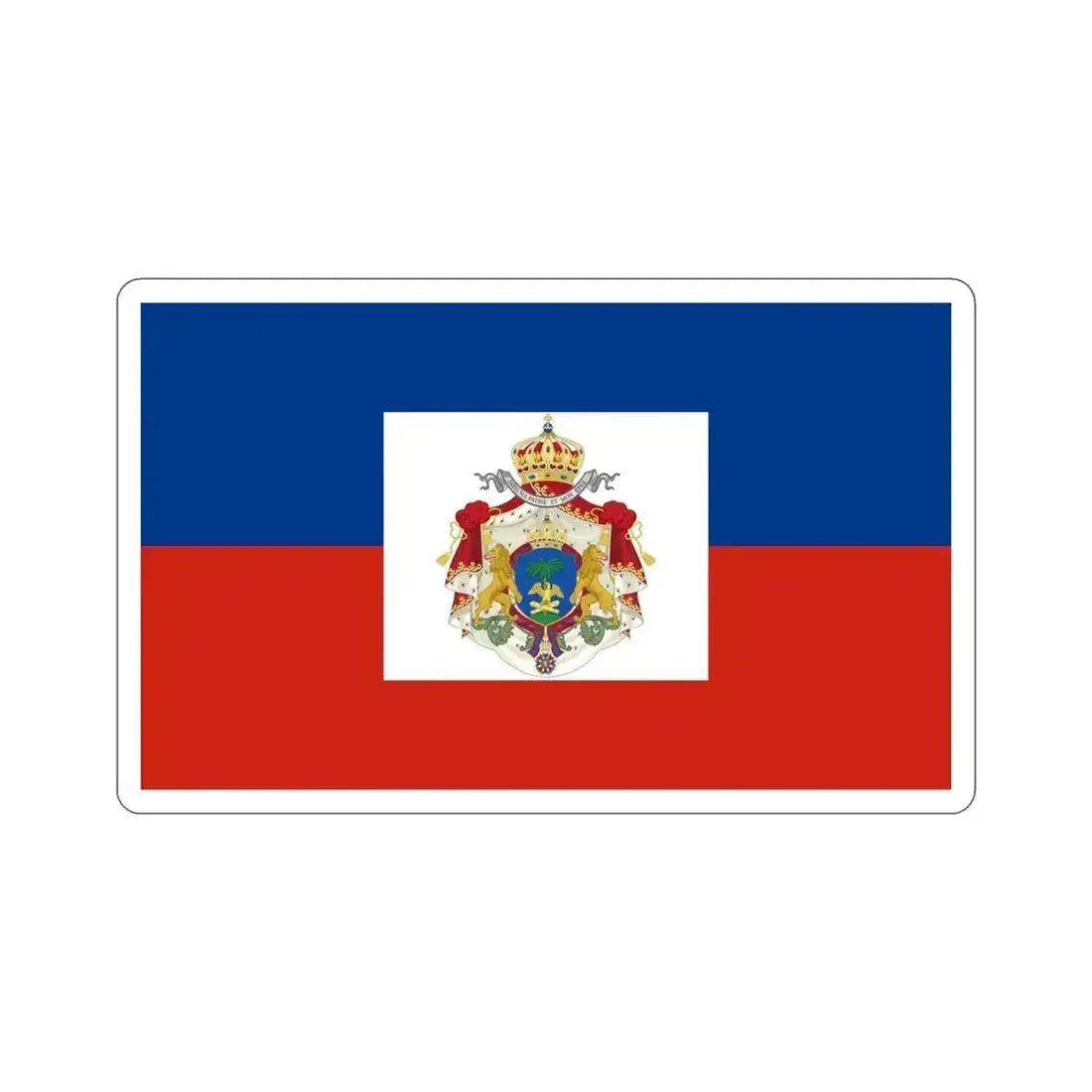Imperial Flag of Haiti (1849-1859) STICKER Vinyl Die-Cut Decal 6 Inch - The Sticker Space
