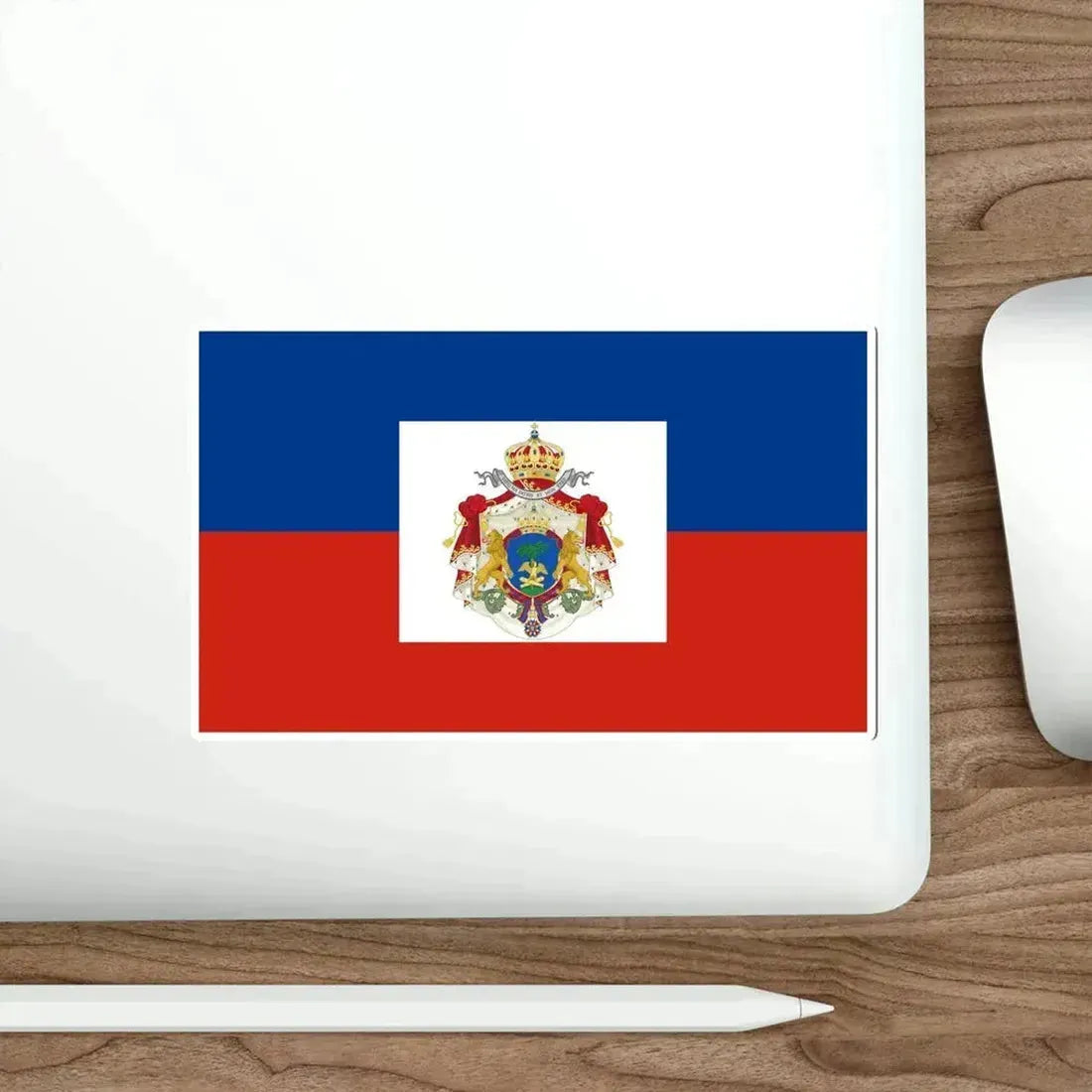 Imperial Flag of Haiti (1849-1859) STICKER Vinyl Die-Cut Decal - The Sticker Space