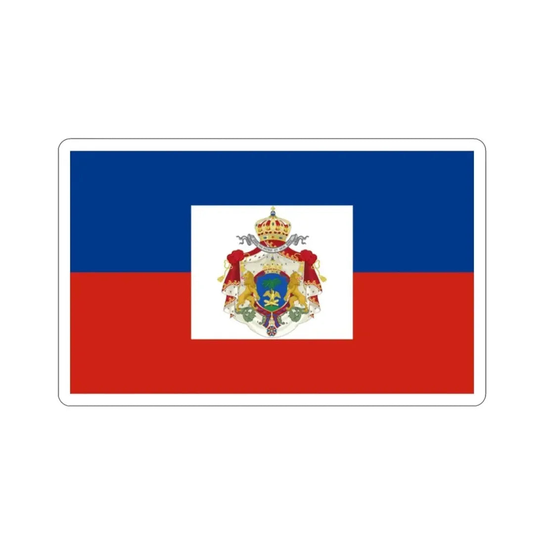 Imperial Flag of Haiti (1849-1859) STICKER Vinyl Die-Cut Decal - The Sticker Space