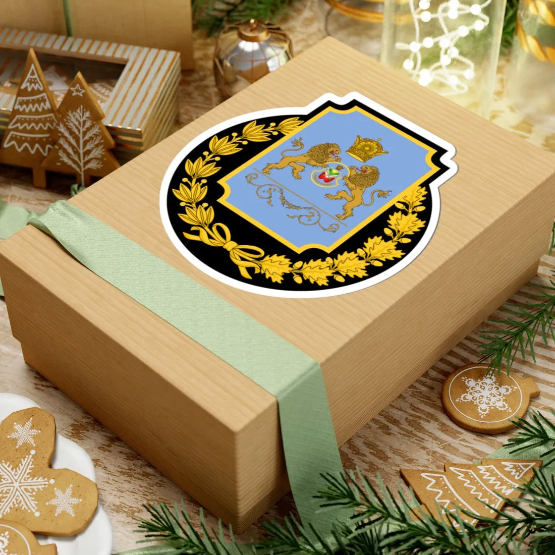 Imperial Guard of Iran (Iran) (Coat of Arms) STICKER Vinyl Kiss-Cut Decal - The Sticker Space