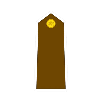 Imperial Iran Army OF 1a (Iran) (Military Rank) STICKER Vinyl Kiss-Cut Decal 2 Inch White - The Sticker Space