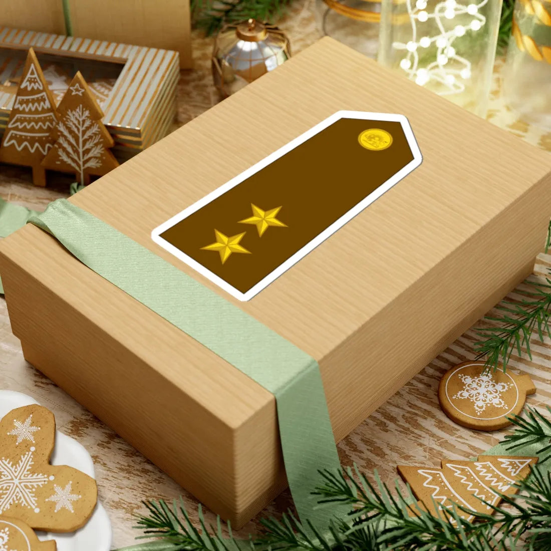 Imperial Iran Army OF 1c (Iran) (Military Rank) STICKER Vinyl Kiss-Cut Decal - The Sticker Space