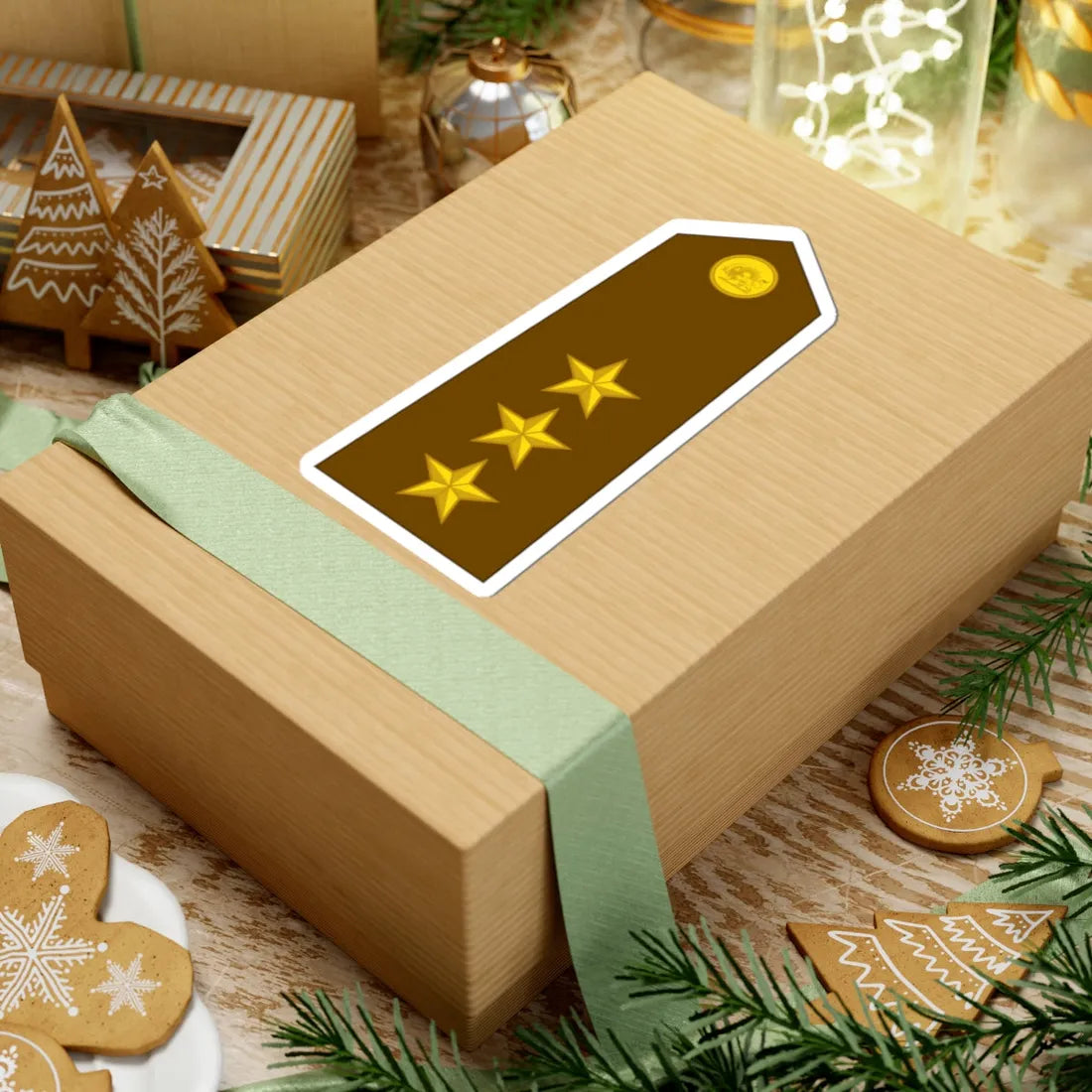 Imperial Iran Army OF 2 (Iran) (Military Rank) STICKER Vinyl Kiss-Cut Decal - The Sticker Space