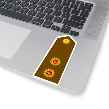 Imperial Iran Army OF 4 (Iran) (Military Rank) STICKER Vinyl Kiss-Cut Decal - The Sticker Space