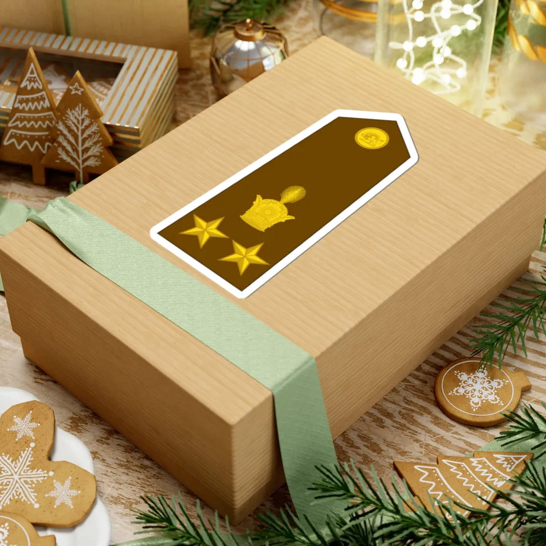 Imperial Iran Army OF 7 (Iran) (Military Rank) STICKER Vinyl Kiss-Cut Decal - The Sticker Space