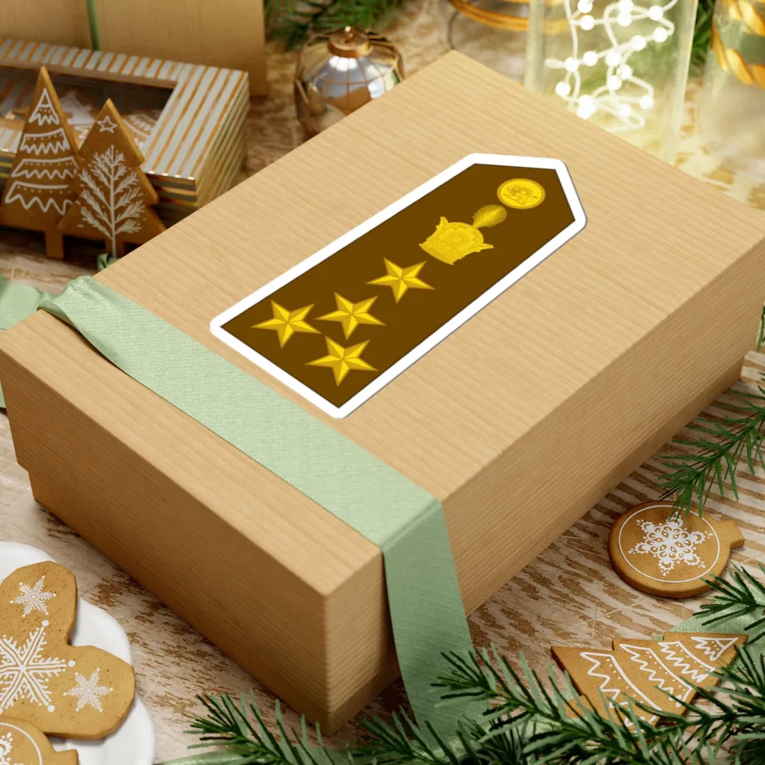 Imperial Iran Army OF 9 (Iran) (Military Rank) STICKER Vinyl Kiss-Cut Decal - The Sticker Space