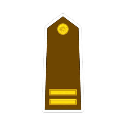 Imperial Iran Army OR 9b (Iran) (Military Rank) STICKER Vinyl Kiss-Cut Decal 3 Inch White - The Sticker Space