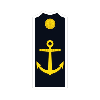 Imperial Japan Navy Cadet shoulder (Japan) (Military Rank) STICKER Vinyl Kiss-Cut Decal 3 Inch White - The Sticker Space