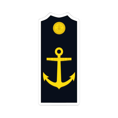 Imperial Japan Navy Cadet shoulder (Japan) (Military Rank) STICKER Vinyl Kiss-Cut Decal 4 Inch White - The Sticker Space