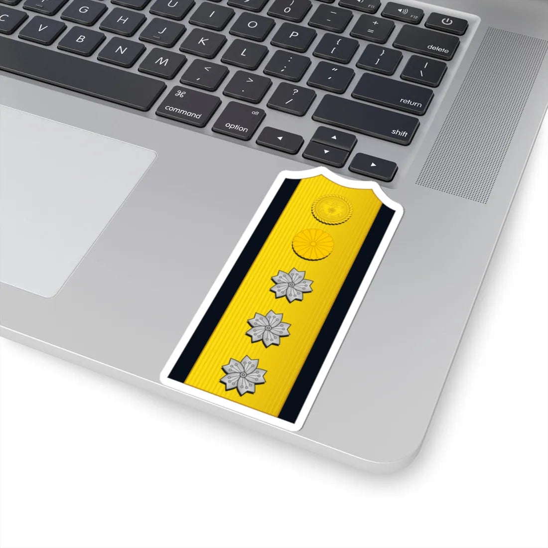 Imperial Japan Navy OF 10 shoulder (Japan) (Military Rank) STICKER Vinyl Kiss-Cut Decal - The Sticker Space