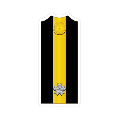 Imperial Japan Navy OF 1a shoulder (Japan) (Military Rank) STICKER Vinyl Kiss-Cut Decal 3 Inch White - The Sticker Space