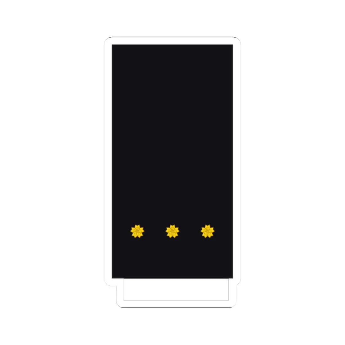 Imperial Japan Navy OF 1a sleeve 1942 (Japan) (Military Rank) STICKER Vinyl Kiss-Cut Decal 2 Inch White - The Sticker Space