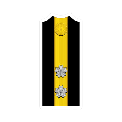 Imperial Japan Navy OF 1b shoulder (Japan) (Military Rank) STICKER Vinyl Kiss-Cut Decal 2 Inch White - The Sticker Space