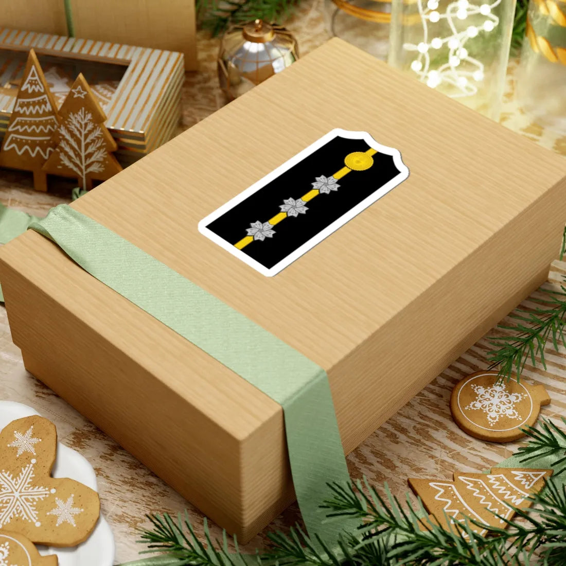 Imperial Japan Navy OF 2 shoulder Special officer (Japan) (Military Rank) STICKER Vinyl Kiss-Cut Decal - The Sticker Space