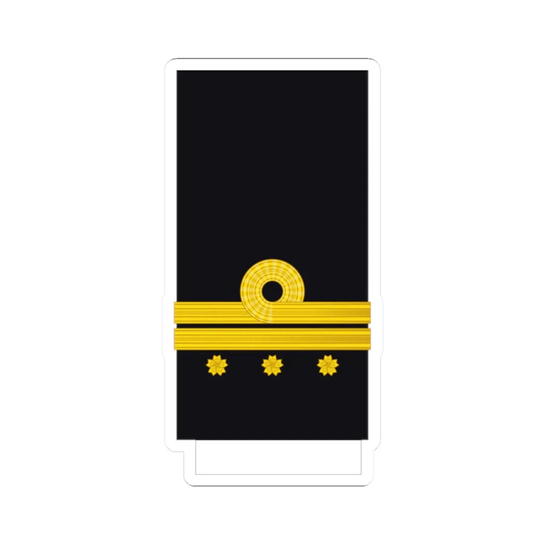 Imperial Japan Navy OF 2 sleeve 1942 (Japan) (Military Rank) STICKER Vinyl Kiss-Cut Decal 2 Inch White - The Sticker Space