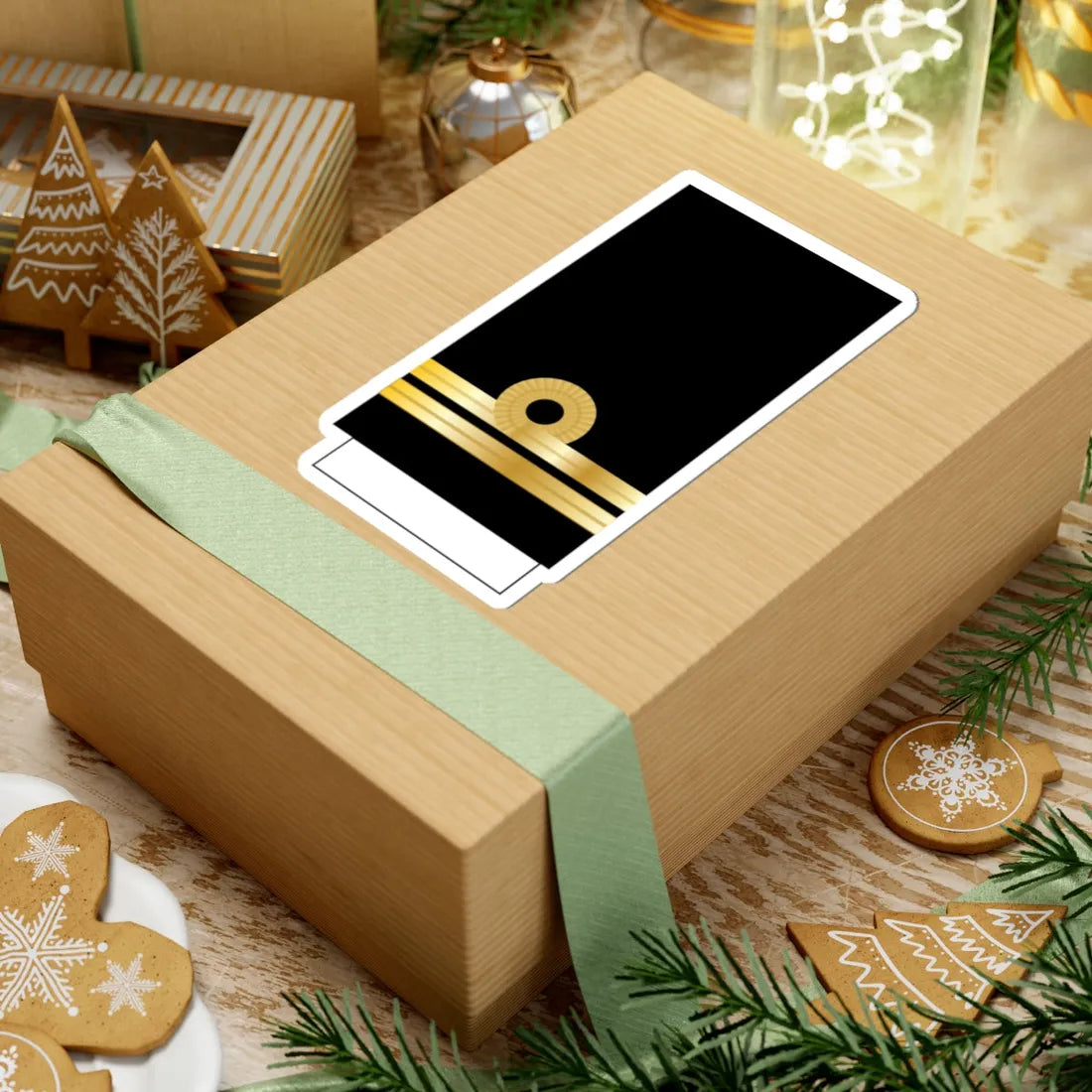 Imperial Japan Navy OF 2 sleeve (Japan) (Military Rank) STICKER Vinyl Kiss-Cut Decal - The Sticker Space