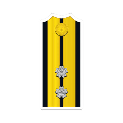 Imperial Japan Navy OF 4 shoulder (Japan) (Military Rank) STICKER Vinyl Kiss-Cut Decal 2 Inch White - The Sticker Space