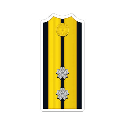 Imperial Japan Navy OF 4 shoulder (Japan) (Military Rank) STICKER Vinyl Kiss-Cut Decal 6 Inch White - The Sticker Space