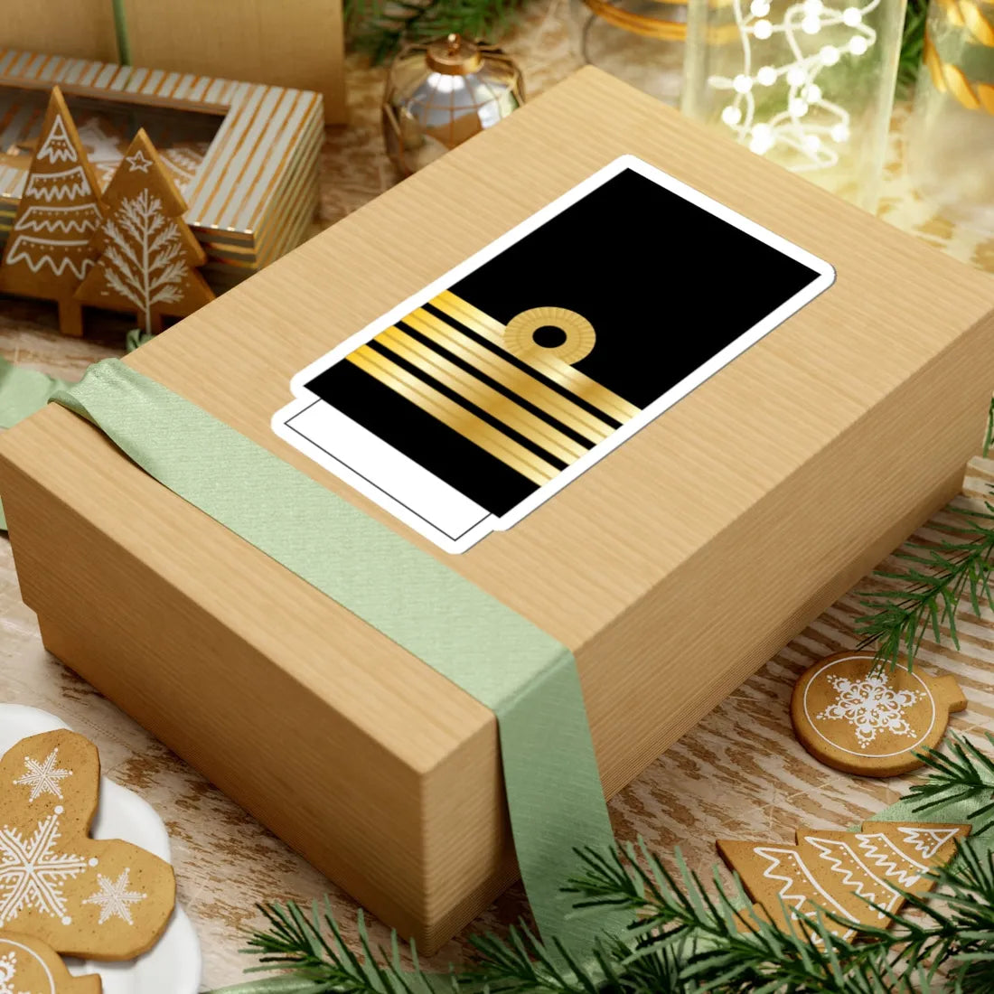 Imperial Japan Navy OF 5 sleeve (Japan) (Military Rank) STICKER Vinyl Kiss-Cut Decal - The Sticker Space