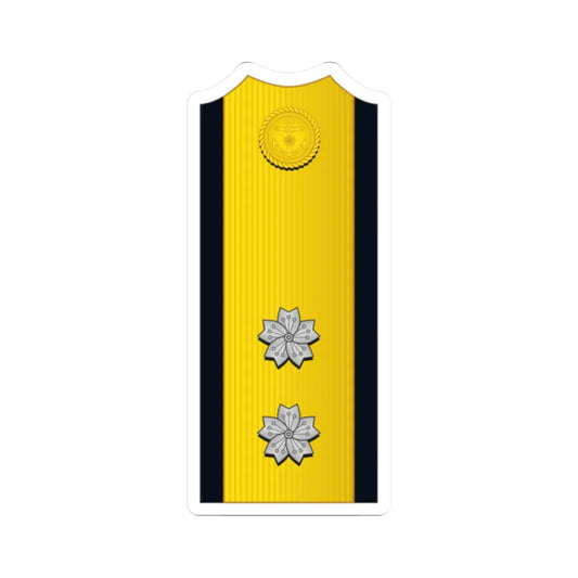 Imperial Japan Navy OF 8 shoulder (Japan) (Military Rank) STICKER Vinyl Kiss-Cut Decal 2 Inch White - The Sticker Space