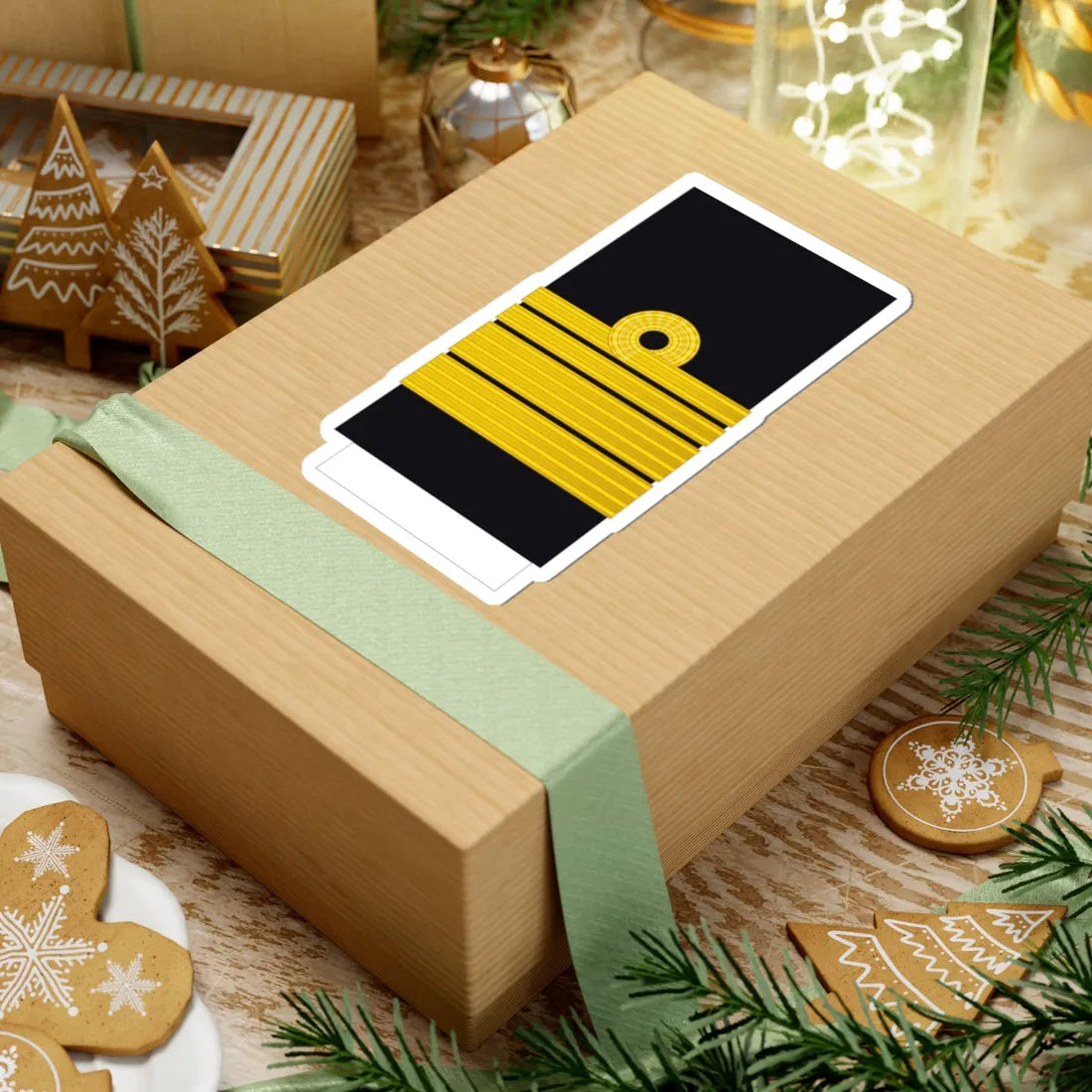 Imperial Japan Navy OF 8 sleeve (Japan) (Military Rank) STICKER Vinyl Kiss-Cut Decal - The Sticker Space