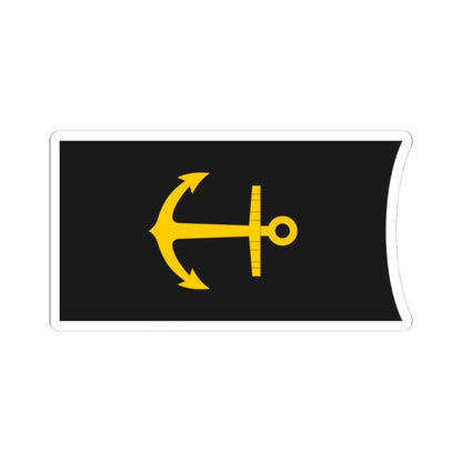 Imperial Japan Navy OF D collar (Japan) (Military Rank) STICKER Vinyl Kiss-Cut Decal 4 Inch White - The Sticker Space