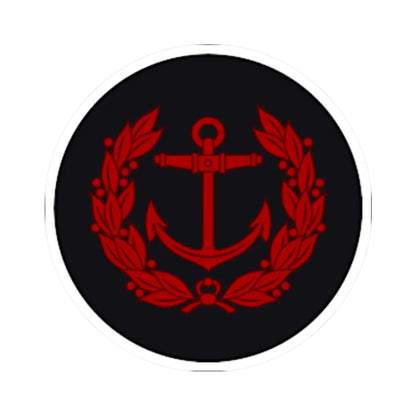 Imperial Japan Navy OR 4 old (Japan) (Military Rank) STICKER Vinyl Kiss-Cut Decal 3 Inch White - The Sticker Space