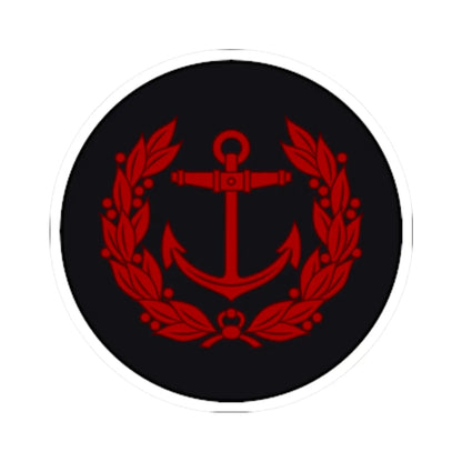 Imperial Japan Navy OR 4 old (Japan) (Military Rank) STICKER Vinyl Kiss-Cut Decal 6 Inch White - The Sticker Space