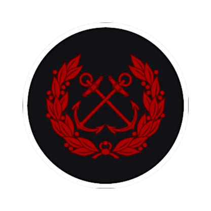 Imperial Japan Navy OR 5 old (Japan) (Military Rank) STICKER Vinyl Kiss-Cut Decal 3 Inch White - The Sticker Space