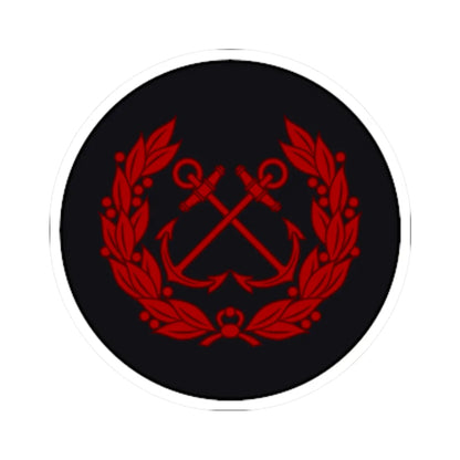 Imperial Japan Navy OR 5 old (Japan) (Military Rank) STICKER Vinyl Kiss-Cut Decal 4 Inch White - The Sticker Space