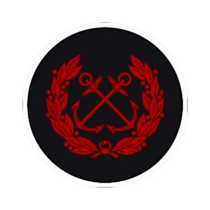 Imperial Japan Navy OR 5 old (Japan) (Military Rank) STICKER Vinyl Kiss-Cut Decal 6 Inch White - The Sticker Space