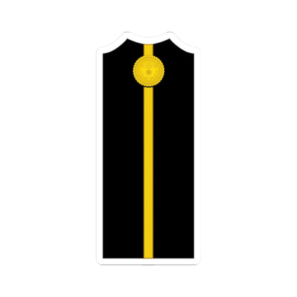 Imperial Japan Navy Warrant Officer shoulder (Japan) (Military Rank) STICKER Vinyl Kiss-Cut Decal 2 Inch White - The Sticker Space