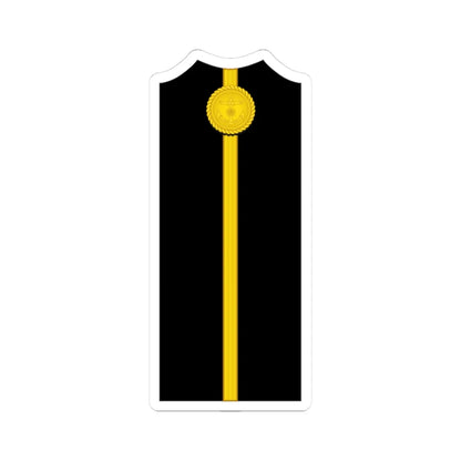 Imperial Japan Navy Warrant Officer shoulder (Japan) (Military Rank) STICKER Vinyl Kiss-Cut Decal 3 Inch White - The Sticker Space