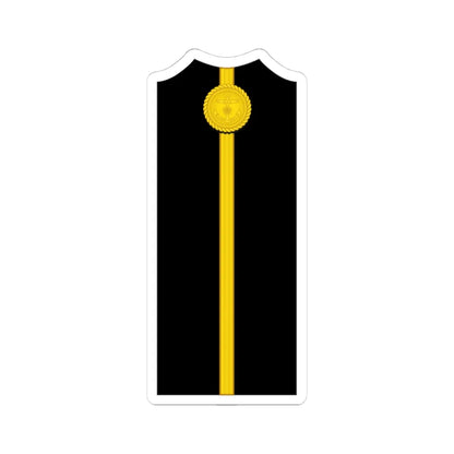 Imperial Japan Navy Warrant Officer shoulder (Japan) (Military Rank) STICKER Vinyl Kiss-Cut Decal 4 Inch White - The Sticker Space