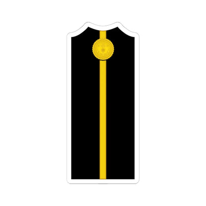 Imperial Japan Navy Warrant Officer shoulder (Japan) (Military Rank) STICKER Vinyl Kiss-Cut Decal 6 Inch White - The Sticker Space